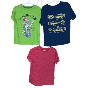 Old Navy Short Sleeve Shirt Lot Boys Size 5